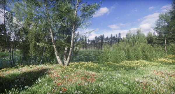 Lake Coniferous - Environment Unity