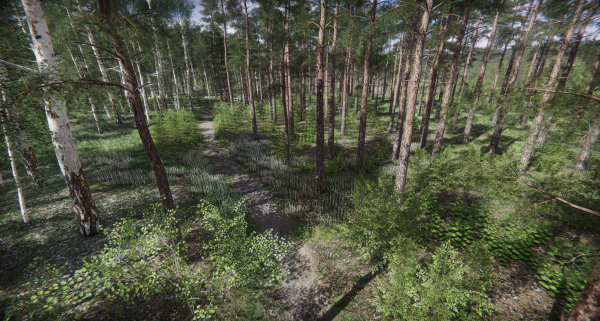 Lake Coniferous - Environment Unity