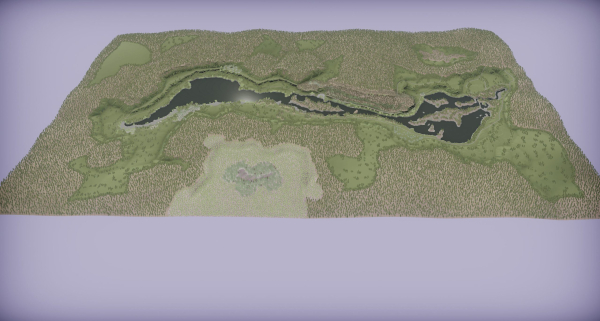 Lake Coniferous - Environment Unity