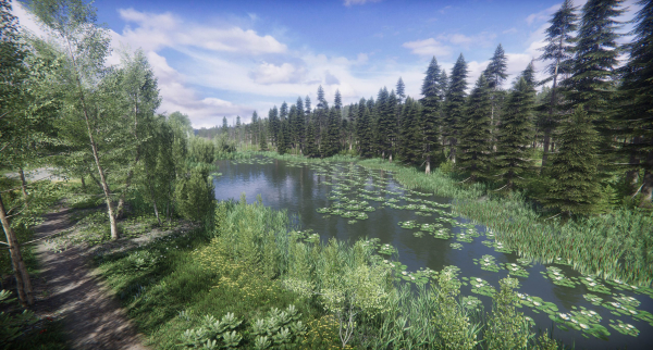 Lake Coniferous - Environment Unity