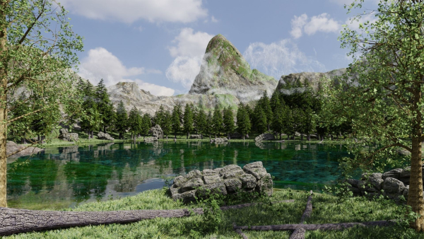Lake Scene
