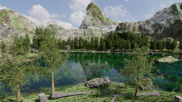 Lake Scene