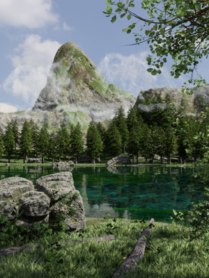 Lake Scene