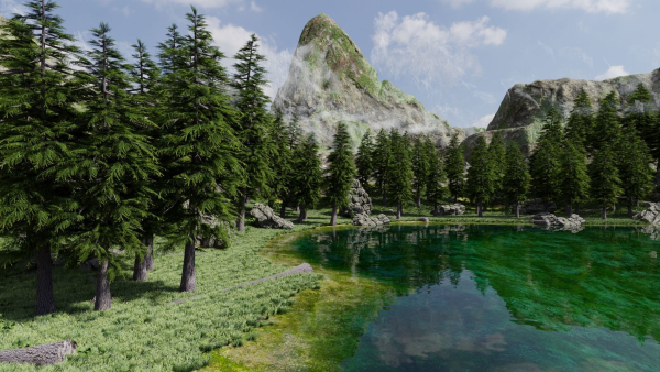 Lake Scene
