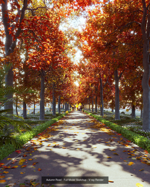 Landscape for Vray - Sketchup