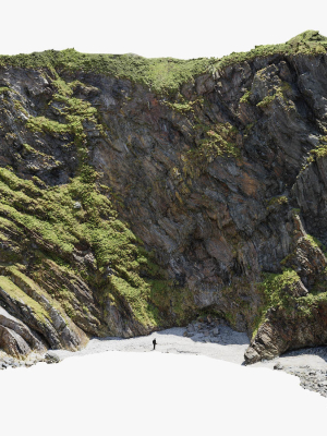 Large Coast Cliff PBR Scan 01