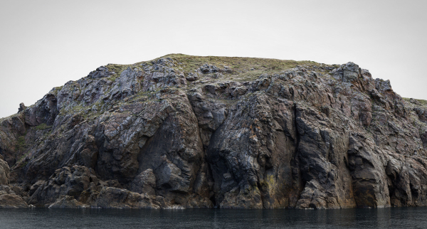 Large Coast Line Cliff PBR Scan