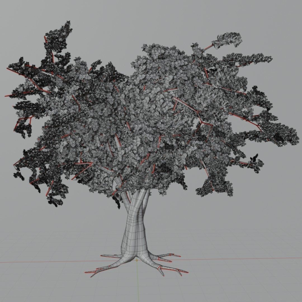 Large sakura tree 01