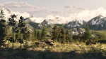 Large Scene Forest 3ds max 2023 - Vray 6
