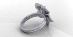 Leaf  Vines sheet flower   Ring