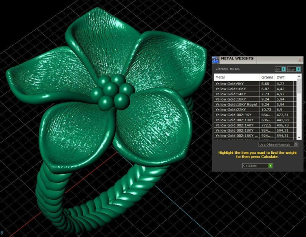 Leaf  Vines sheet flower   Ring