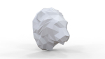 Lion head animal