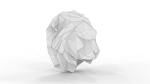 Lion head animal