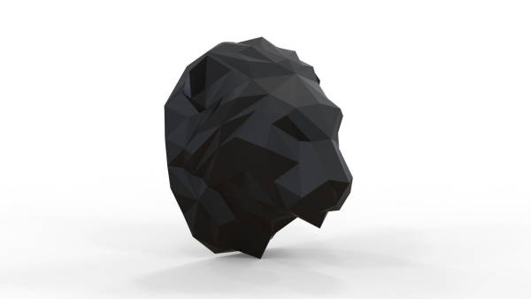 Lion head animal