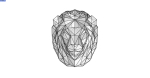 Lion head animal
