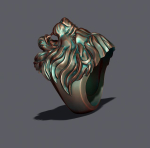Lion ring