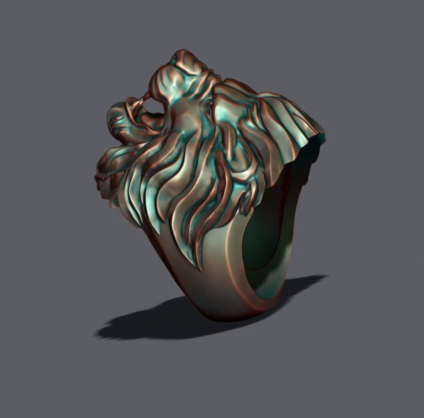 Lion ring