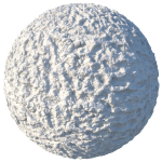 Loose snow material 8k seamless