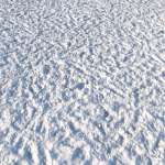 Loose snow material 8k seamless
