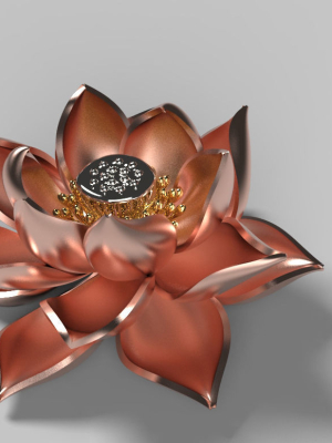 Lotus Brooch
