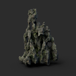 Low poly Cave Eroded Limestone Modular 210727