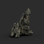 Low poly Cave Eroded Limestone Modular 210727