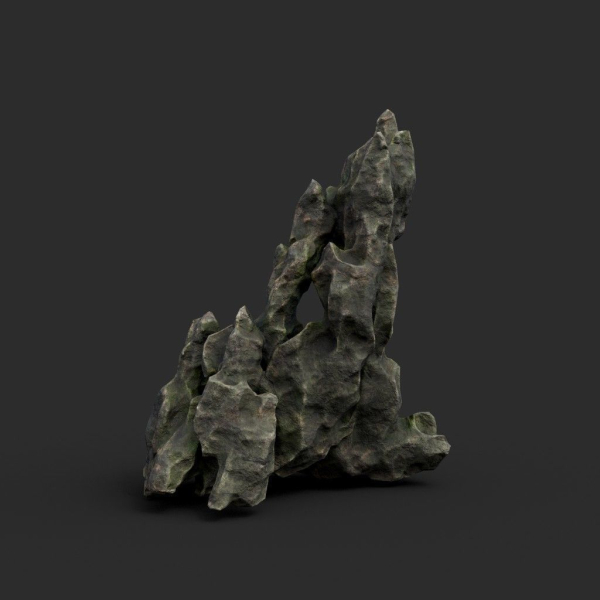 Low poly Cave Eroded Limestone Modular 210727