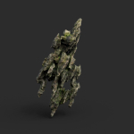 Low poly Cave Eroded Limestone Modular 210727