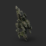 Low poly Cave Eroded Limestone Modular 210727