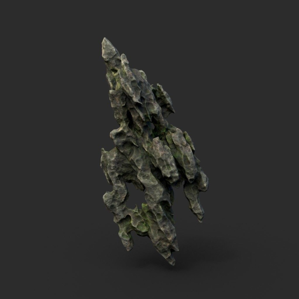 Low poly Cave Eroded Limestone Modular 210727
