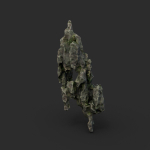 Low poly Cave Eroded Limestone Modular 210727