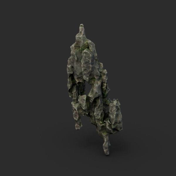 Low poly Cave Eroded Limestone Modular 210727