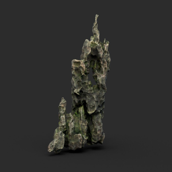 Low poly Cave Eroded Limestone Modular 210727