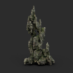 Low poly Cave Eroded Limestone Modular 210727