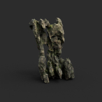 Low poly Cave Eroded Limestone Modular 210727