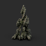 Low poly Cave Eroded Limestone Modular 210727