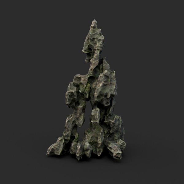 Low poly Cave Eroded Limestone Modular 210727