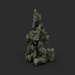 Low poly Cave Eroded Limestone Modular 210727
