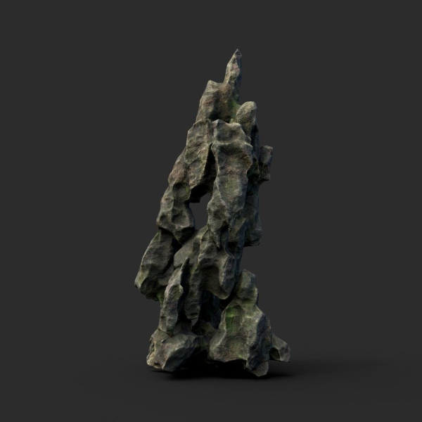Low poly Cave Eroded Limestone Modular 210727