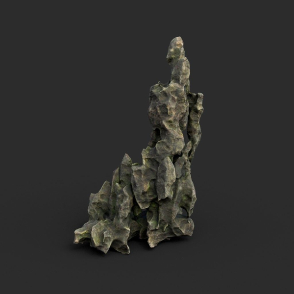 Low poly Cave Eroded Limestone Modular 210727