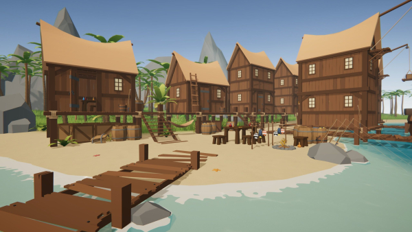 Low Poly Fantasy Medieval Bundle
