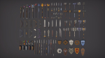 Low Poly Fantasy Medieval Bundle