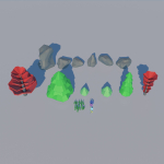 Low Poly Forest Assets