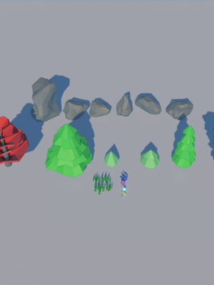low-poly-forest-assets-3d-model-low-poly-obj-fbx-dae