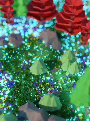 Low Poly Forest Assets