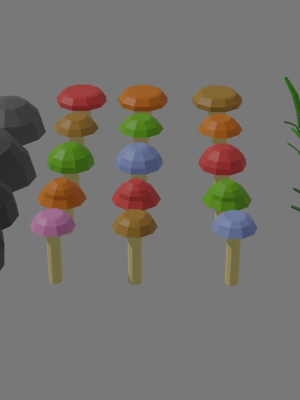 low-poly-forest-decorations-pack-3d-model-low-poly-obj-fbx