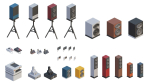 Low Poly Furniture - 1000 models collection interior Vol1-Vol2