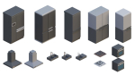 Low Poly Furniture - 1000 models collection interior Vol1-Vol2