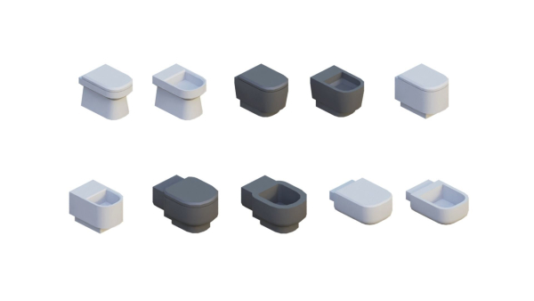 Low Poly Furniture - 1000 models collection interior Vol1-Vol2