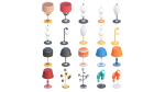 Low Poly Furniture - 1000 models collection interior Vol1-Vol2